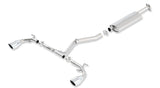 Borla 13-15 Scion FR-S 2.0L 4cyl 6spd / 13 Subaru BRZ 2.0L 4cyl 6spd SS Catback Exhaust - 140496