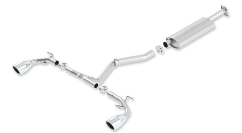 Borla 13-15 Scion FR-S 2.0L 4cyl 6spd / 13 Subaru BRZ 2.0L 4cyl 6spd SS Catback Exhaust - 140496