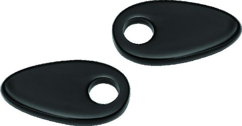 Kuryakyn Fender Strut Cover Plates Gloss Black - 2578