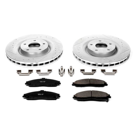 Power Stop 06-09 Cadillac XLR Front Z23 Evolution Sport Brake Kit - K5158