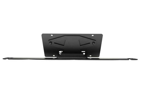 DV8 Offroad 2021 Ford Bronco Capable Bumper Slanted Front License Plate Mount - LPBR-05