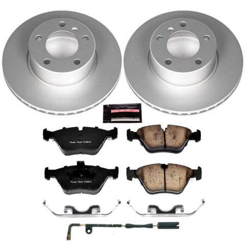 Power Stop 01-03 BMW 525i Front Z23 Evolution Sport Coated Brake Kit - CRK628