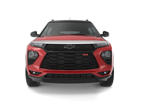 AVS 21-22 Chevrolet Trailblazer Aeroskin Low Profile Hood Shield - Chrome - 622192