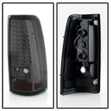 xTune Chevy Silverado 1500/2500/3500 99-02 99-03 LED Tail Lights Smoke ALT-ON-CS99-LED-SM - 5011770