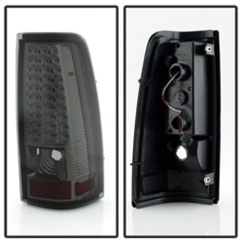 xTune Chevy Silverado 1500/2500/3500 99-02 99-03 LED Tail Lights Smoke ALT-ON-CS99-LED-SM - 5011770