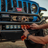 KC HiLiTES FLEX ERA LED Light Bar 10in. Light Shield - Amber (SHIELD ONLY) - 5333