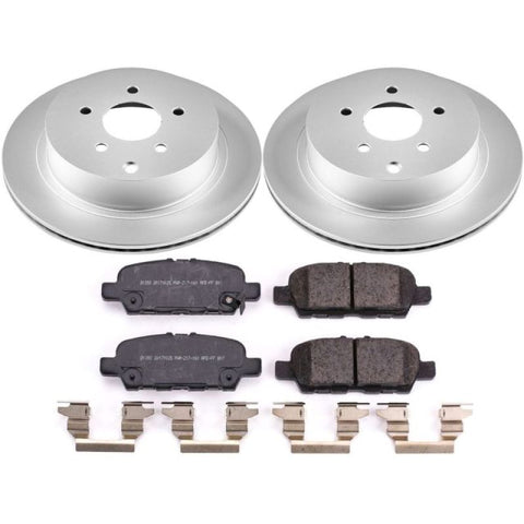 Power Stop 18-19 Infiniti Q50 Rear Z17 Evolution Geomet Coated Brake Kit - CRK8021