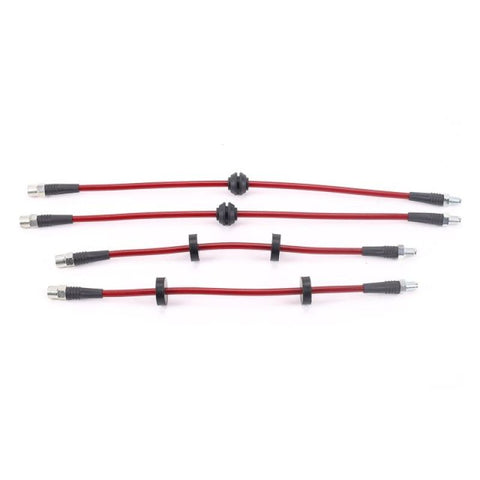 Power Stop 98-02 BMW Z3 Front & Rear SS Braided Brake Hose Kit - BH00025