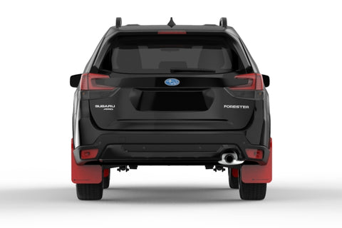 Rally Armor 19-21 Subaru Forester Red UR Mud Flap w/ Black Logo - MF52-UR-RD/BLK