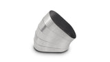 Vibrant Horizontal 304 SS Nominal 3 in. Oval / 3.75 in. Centerline Radius, 9 degree/cut -Set of 5 - 13575