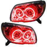 Oracle Lighting 06-09 Toyota 4-Runner Sport Pre-Assembled LED Halo Headlights -Red - 7090-003