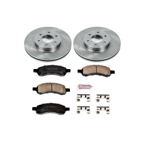 Power Stop 06-09 Chevrolet Trailblazer Front Autospecialty Brake Kit - KOE1453