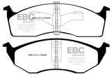 EBC 96-00 Chrysler Town & Country 3.3 (15in Wheels) Greenstuff Front Brake Pads - DP61065