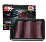 K&N 10-11 Hyundai Tucson 2.0/2.4L Drop In Air Filter - 33-2451