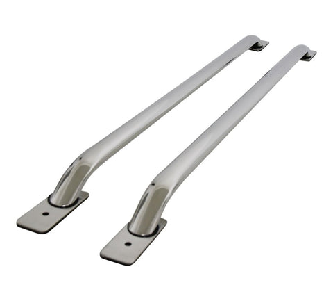 Westin 07-13 Chevy/GMC/Dodge/Ram/Ford/Toyota Silv/Sierra (5.5 ft Bed) Platinum Oval Bed Rails - SS - 50-2030