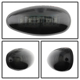 xTune Chevy Silverado 99-13 Dually 2 Red LED Amber LED Side Fender Lights Smoke ACC-LED-GMD99-SL-SM - 9924682
