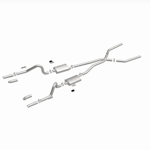 MagnaFlow SYS Cat-Back 67-70 Mustang 2.50inch w/Tru-X - 15816