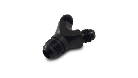 Vibrant -8AN x -6AN x -6AN Y-Adapter Fitting - Aluminum - 10807