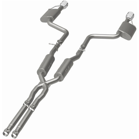 MagnaFlow 19-20 Dodge Charger GT 3.6L V6 Dual Exit Polished Tip Street Series Cat-Back Exhaust - 19522