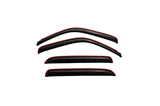AVS 02-06 Cadillac Escalade EXT Ventvisor In-Channel Front & Rear Window Deflectors 4pc - Smoke - 194355