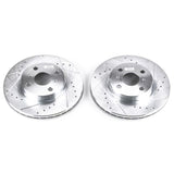 Power Stop 98-02 Chevrolet Prizm Front Evolution Drilled & Slotted Rotors - Pair - JBR741XPR