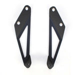 Fishbone Offroad 07-18 Jeep Wrangler JK Hood Light Mount Brackets - FB21066
