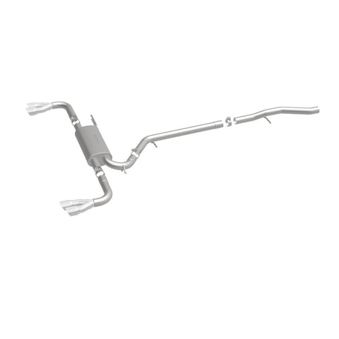 MagnaFlow 15-17 GMC Terrain V6 3.6L 409SS Cat-Back Exhaust Quad Split Rear with 3in Polished Tips - 19114