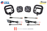 Diode Dynamics SS3 LED Pod Max Type SD Kit - Yellow SAE Fog - DD6701