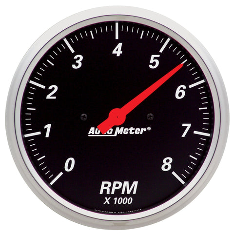 Autometer Designer Black 69-76 Nova Dash Kit 6pc Tach / MPH / Fuel / Oil / WTMP / Volt - 7024-DB