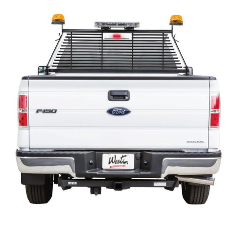 Westin 1999-2018 Chevrolet/Ford/GMC/Toyota Silverado/Sierra 1500/2500/3500 HD Headache Rack - Black - 57-8025