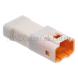 NAMZ JST 4-Position Male Connector Tab w/Wire Seal - NJST-04P