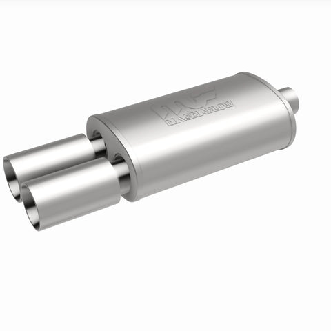 MagnaFlow Muffler W/Tip Mag SS 14X5X8 2.25/3. - 14816