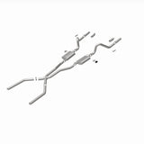 MagnaFlow SYS Cat-Back 67-70 Mustang 2.50inch w/Tru-X - 15816
