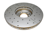 DBA 07-10 BMW X5 xDrive30i Front Drilled & Slotted Street Series Rotor - DBA2874X
