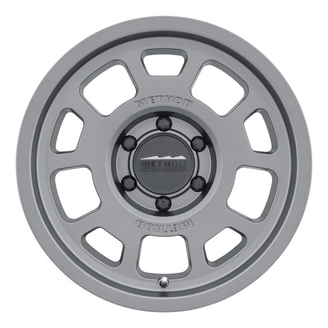 Method MR705 18x9 0mm Offset 6x5.5 106.25mm CB Titanium Wheel - MR70589060800