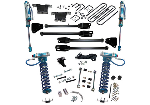 Superlift 08-10 Ford F-250 SuperDuty 4WD 4in Lift Kit w/ 4-Link Conv / King Coilovers & Rear Shocks - K233KG