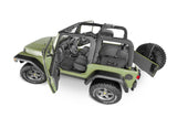 Husky Liners 97-06 Jeep Wrangler TJ / 04-06 LJ (w/o Ctr Cnsl w/Heat Shld) Guardian Impact Jeep Liner - HBTTJ97FNC