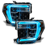 Oracle 19-21 GMC Sierra 1500 RGB+W Headlight DRL Upgrade Kit - ColorSHIFT w/o Controller - 1287-334