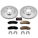 Power Stop 05-06 Chevrolet Equinox Front Z17 Evolution Geomet Coated Brake Kit - CRK1576