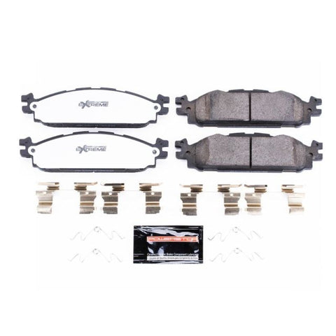 Power Stop 11-19 Ford Explorer Front Z36 Truck & Tow Brake Pads w/Hardware - Z36-1508