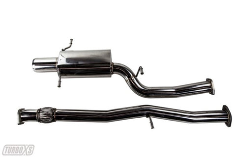 Turbo XS 02-07 WRX-STi Catback Exhaust Polished Tips - WS02-CBE