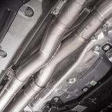 Stainless Works 2020 Ford GT500 Legend Catback X-Pipe Exhaust Factory Connect - Black Tips - GT500CBXFCLB