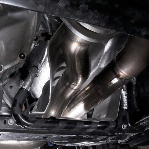 Stainless Works 2017+ Ford Raptor 3.5L 3in Catback Factory Connect Dump Exit - FTR17CBDP