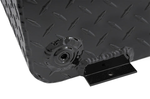 Dee Zee Universal Tanks - Long Rectangle Black-Tread Aluminum - DZ92556NB