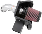 K&N 69 Series Typhoon Performance Intake Kit - Silver for 13-14 Nissan Altima 2.5L L4 - 69-7064TS