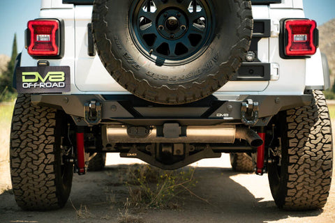 DV8 Offroad 2018 Jeep Wrangler JL FS-15 Series Rear Bumper - RBJL-11