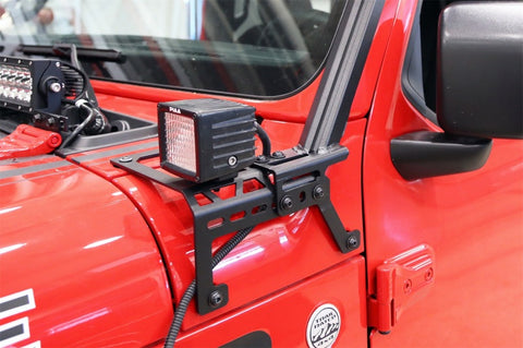 Dee Zee 18-23 Jeep JL Jeep Cowl Light Bracket - DZ4445JL