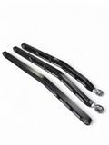 Elektric Offroad 2017+ Can Am Maverick X3 Volt Billet Radius Rods Anodized Black RS 72In Model Only - SUS210001-B