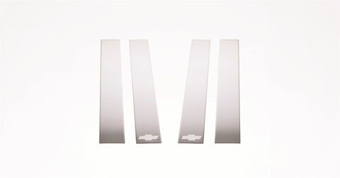 Putco 14-14 Chevrolet Silverado HD - (Ext Cab) - 4pcs Stainless Steel Pillar Posts Classic - 402608