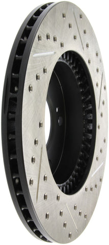StopTech 97-01 Acura Integra Type R / 97-01 Honda CR-V Slotted & Drilled Right Front Rotor - 127.40026R